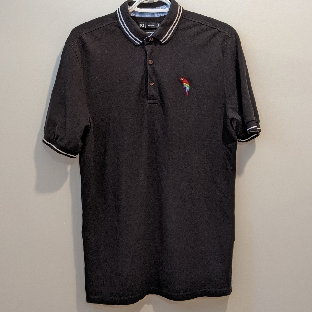 2/$20 Simons Le 31 black polo shirt small